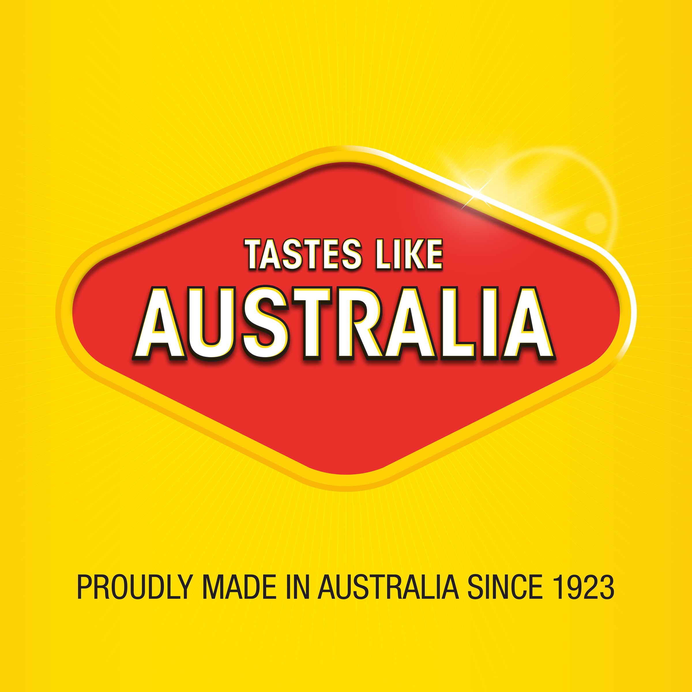 Vegemite Squeezy bottle spoonful shows clean portion control.
