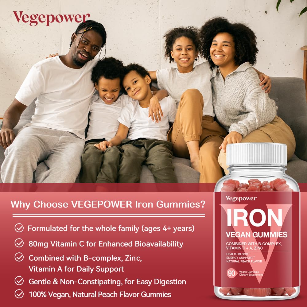 VEGEPOWER packaging highlighting vegan formula and USA-made quality
