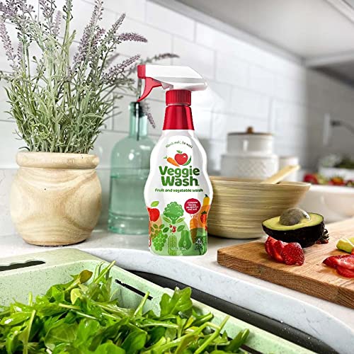 Veggie Wash packaging varies across product images.
