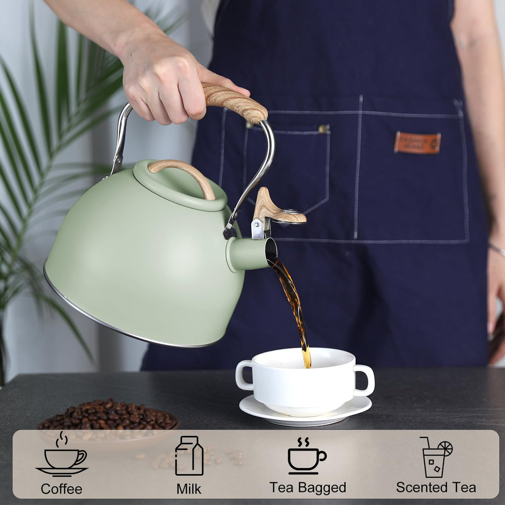 Three-liter capacity serves families or gatherings with ease