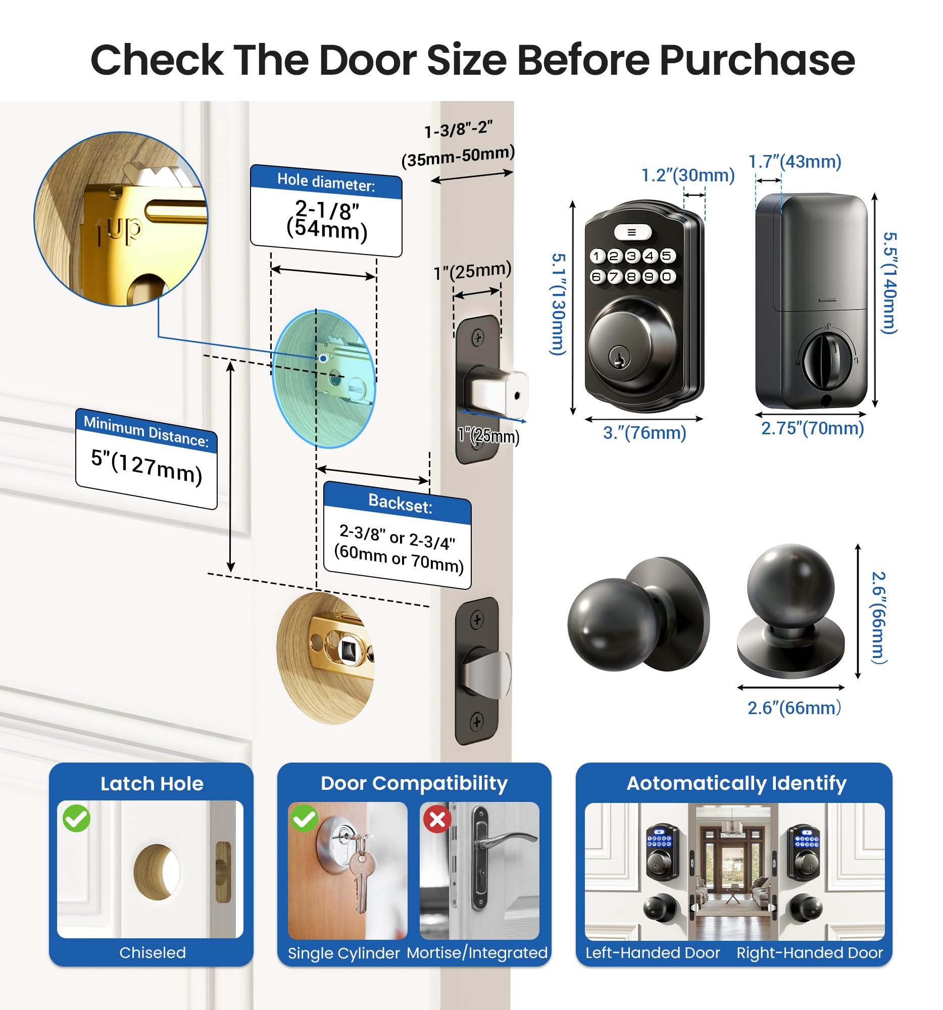 Veise keyless-entry IP54 weatherproof design withstands rain and dust exposure