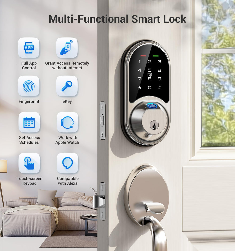 Veise RZ07 auto-lock and privacy mode in action