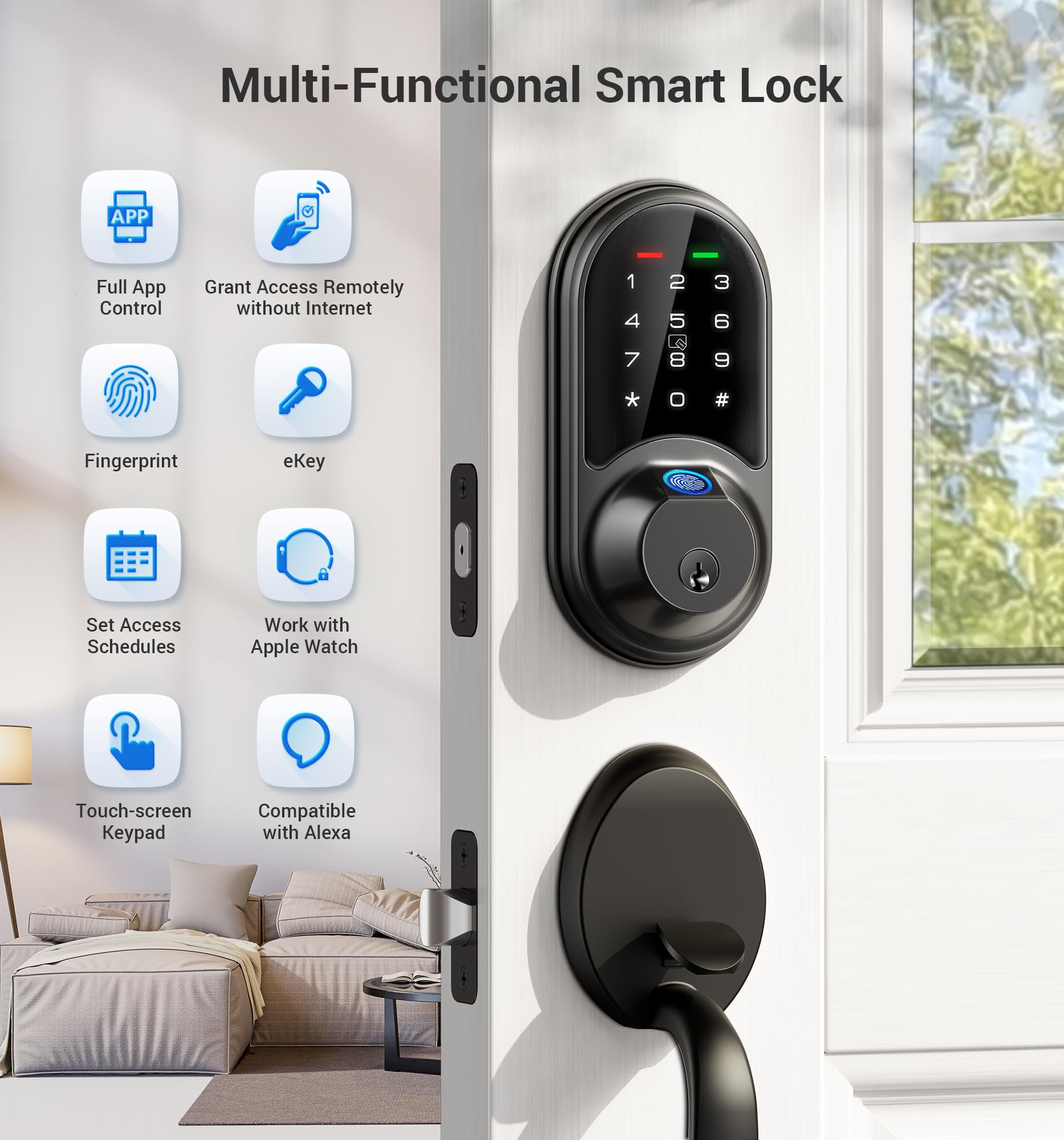 Veise RZ07 remote eKey sharing for trusted guests.