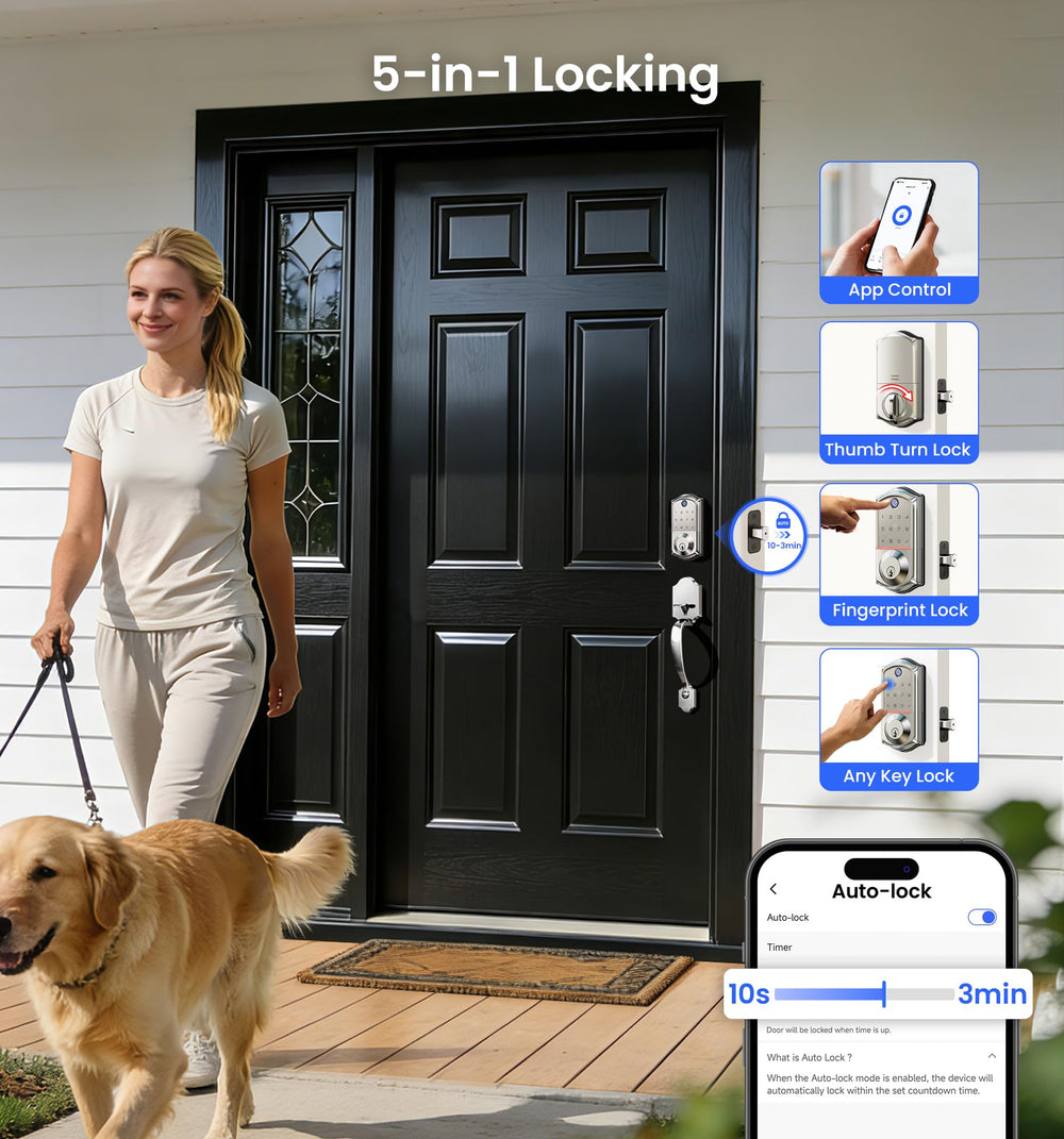 Veise VE017 anti-peeping privacy code disguises PIN effectively.