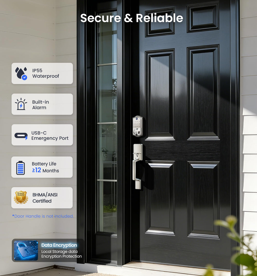 Veise VE017 on-device AI chip learns fingerprints for faster entry.