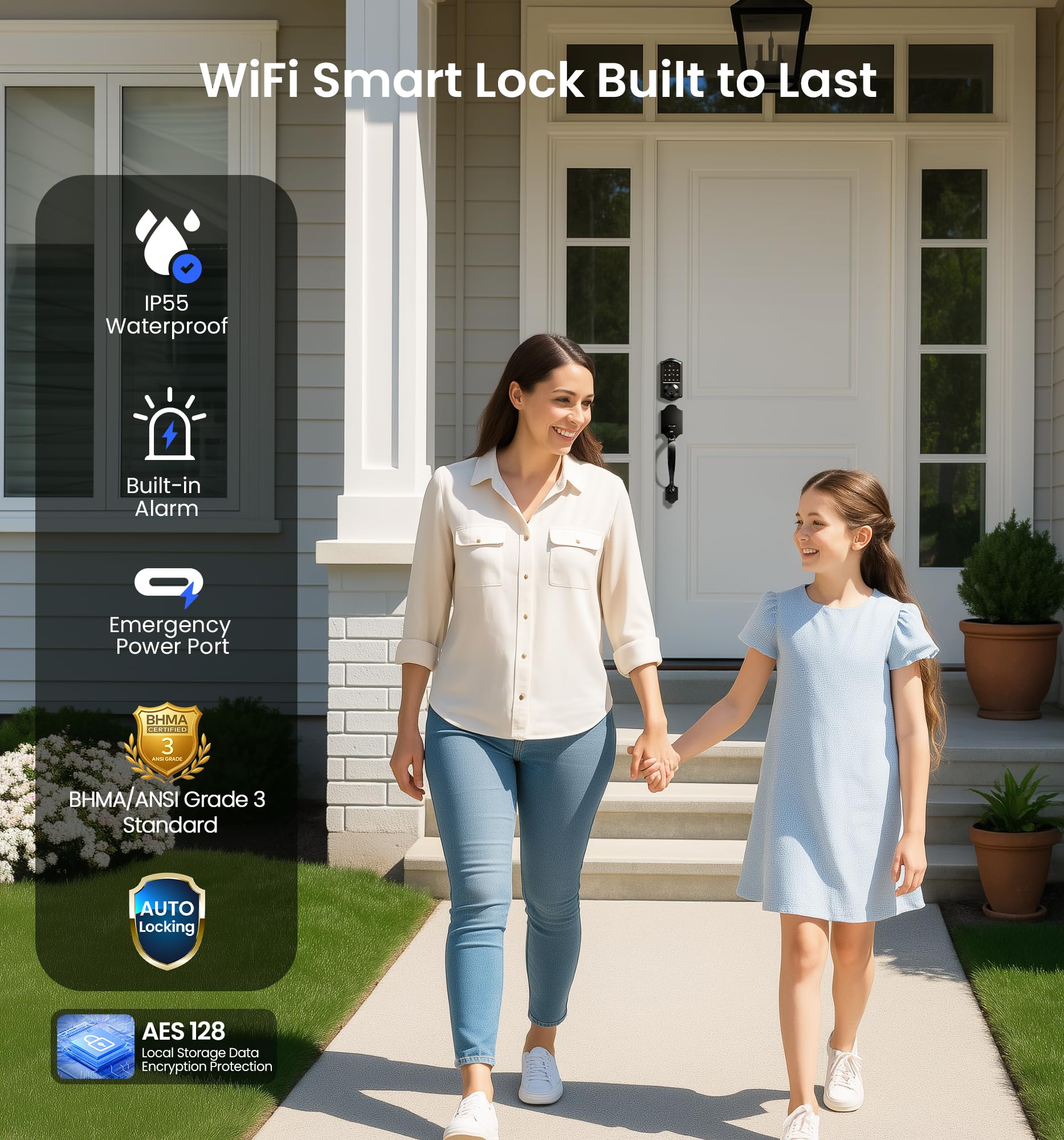 Veise VE017G-H voice control works with Alexa and Google Assistant