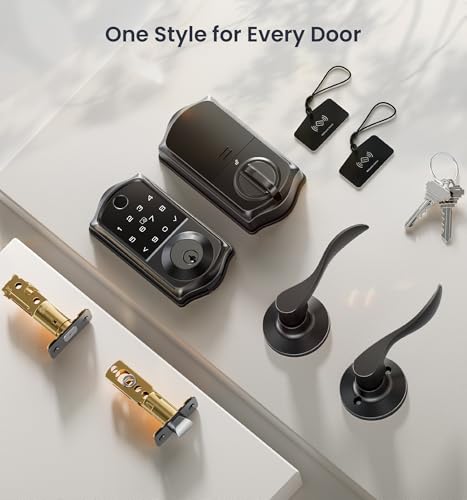 Veise VE017-L auto lock feature provides hands-free security.