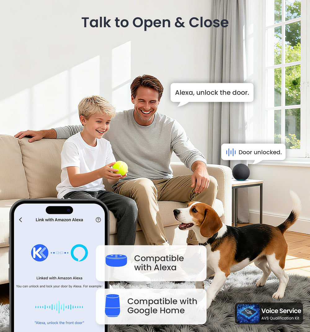 Veise VE027-K remote app control for monitoring from anywhere