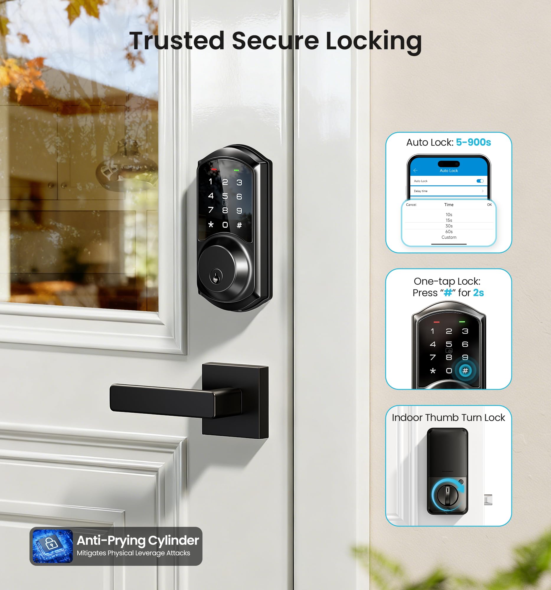 Veise VE06-L app control interface for remote management and access logs