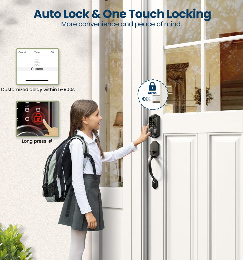 Veise VE06-H anti-peeping keypad highlights private code entry.