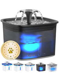 Veken 95oz fountain front view with pet-friendly design for easy access to fresh water