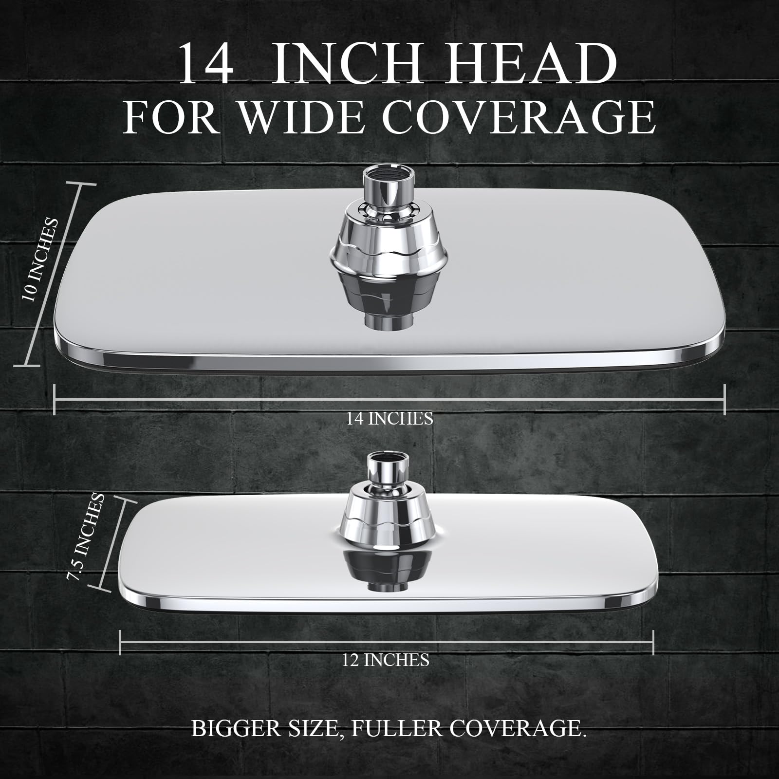 Veken massage mode on handheld supports relaxing, customizable showers.