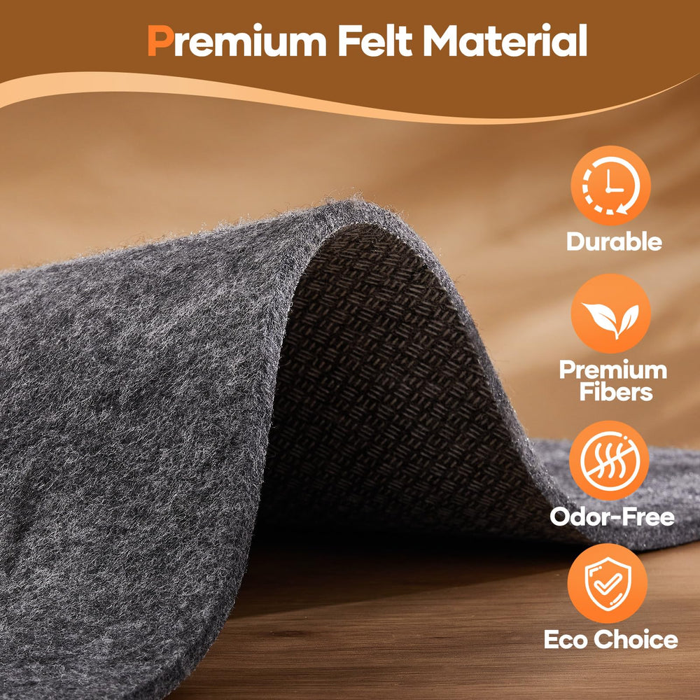 Veken multi-surface rug gripper works on hardwood, tile, and carpet