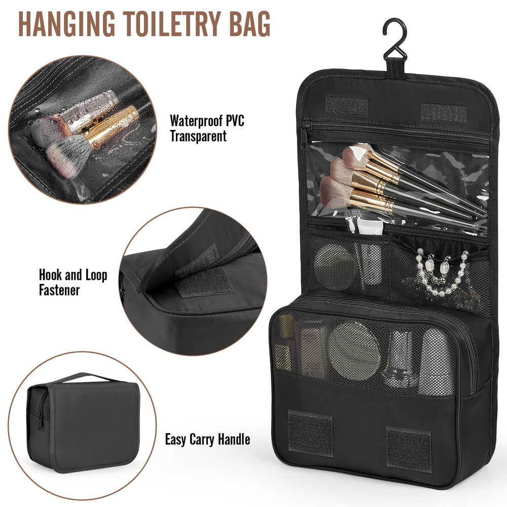 Veken packing cubes mesh panels let items breathe and stay visible.