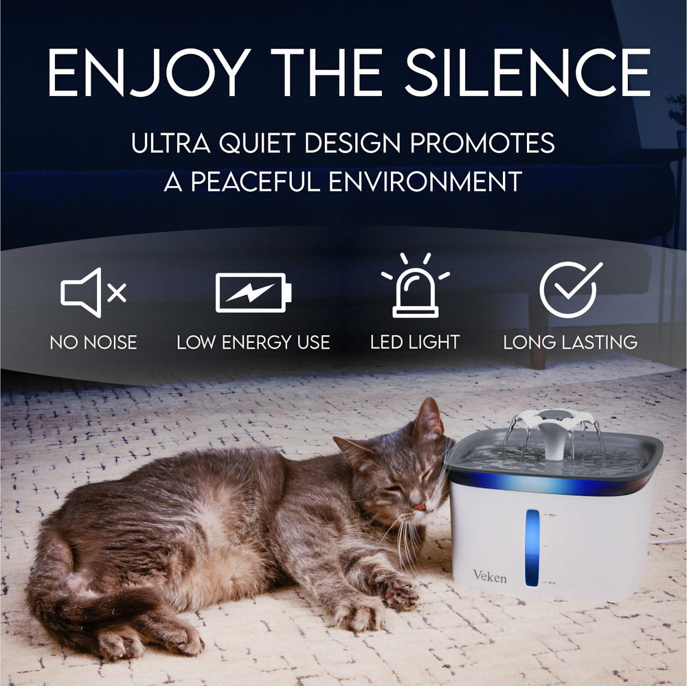 Veken silicone mat provides a stable, mess-free feeding area