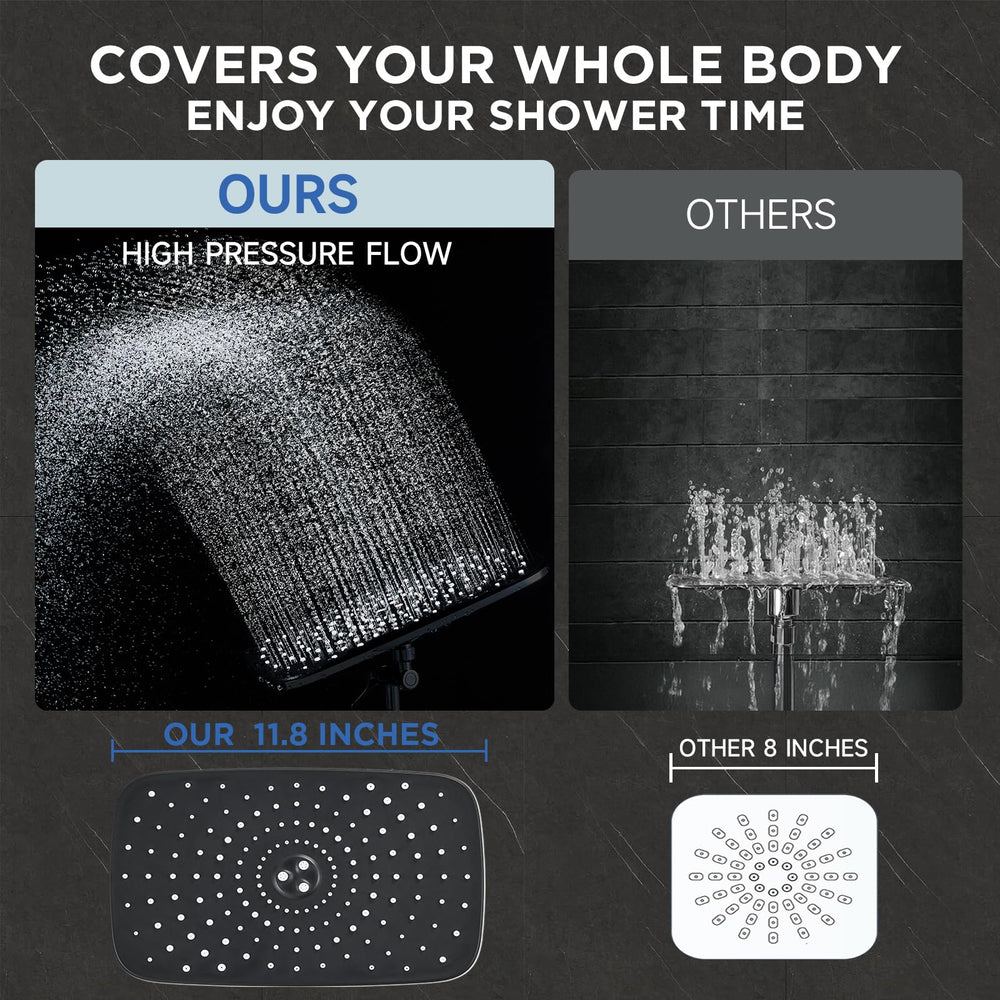 Veken tool-free installation makes upgrading your bathroom quick and simple.