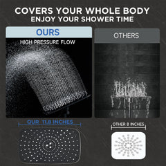 Veken tool-free installation makes upgrading your bathroom quick and simple.