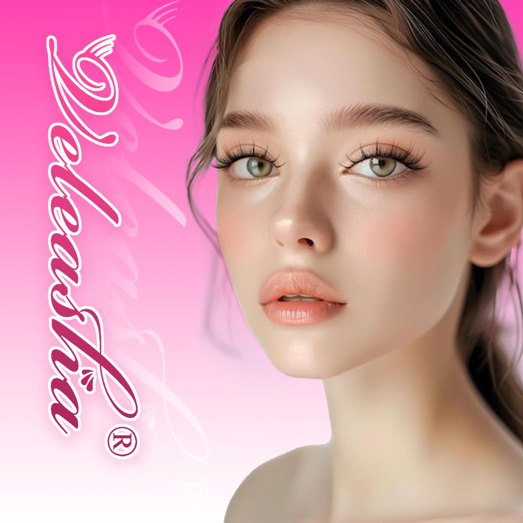 Veleasha Lashes Sunny packaging, gift-ready 7-pair set.