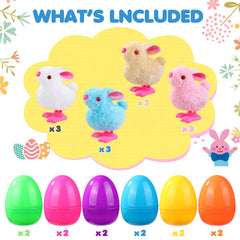 Vellibring wind-up bunnies hop smoothly, encouraging active play