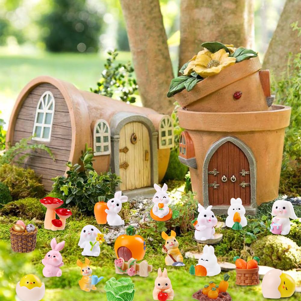 Vellibring mini resin mushroom: cute landscape accent for shelves