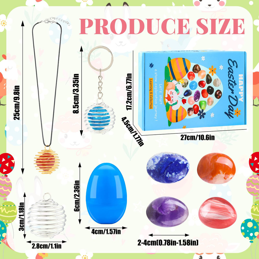 Vellibring mini spring balls in two colors add playful energy to the hunt.