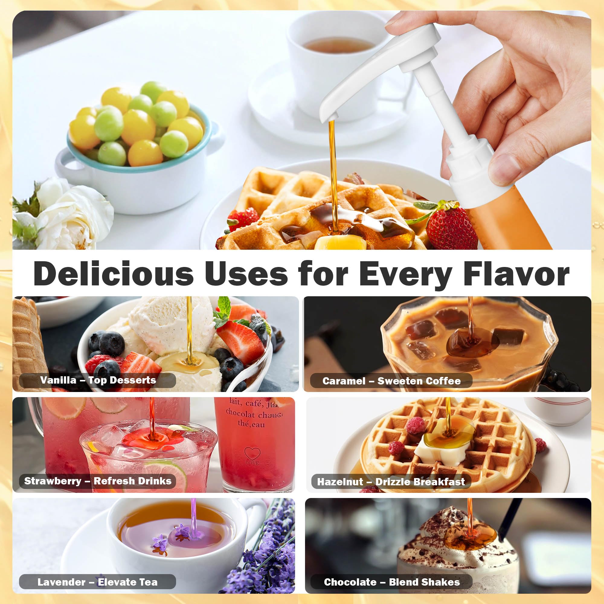 Ideal for home coffee stations, small cafés, and drink bars with tidy dispensing.