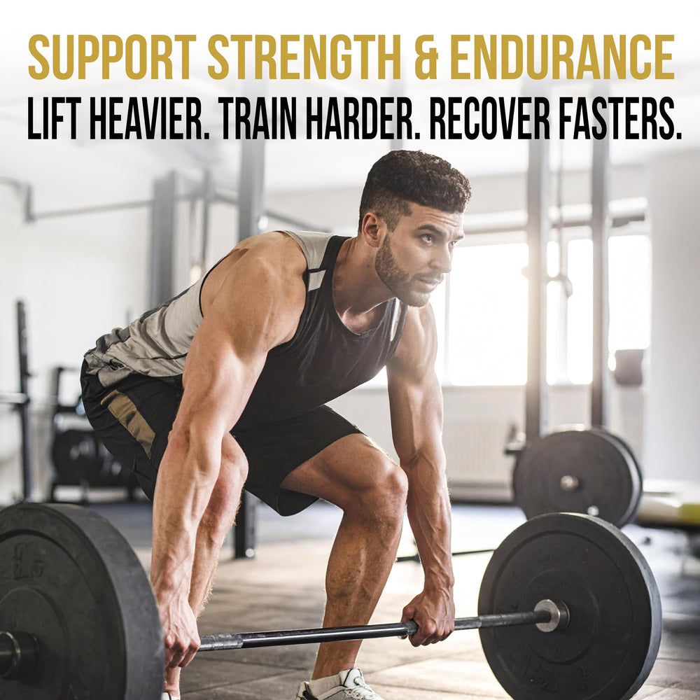 Creatine powder in a protein shake to support stacking