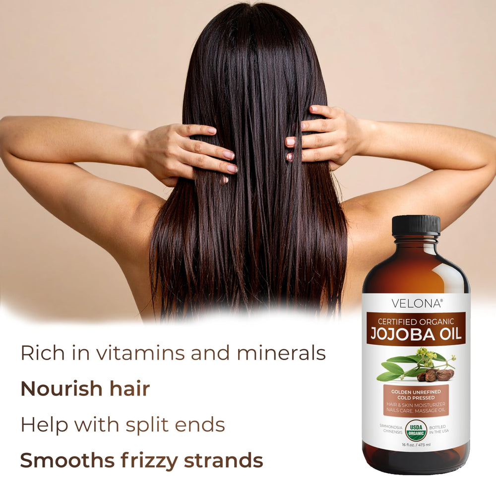 Velona Jojoba Oil removes makeup gently while hydrating skin
