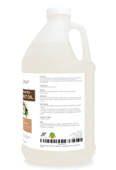 Velona MCT coconut oil applied to skin for smooth, refreshed feel