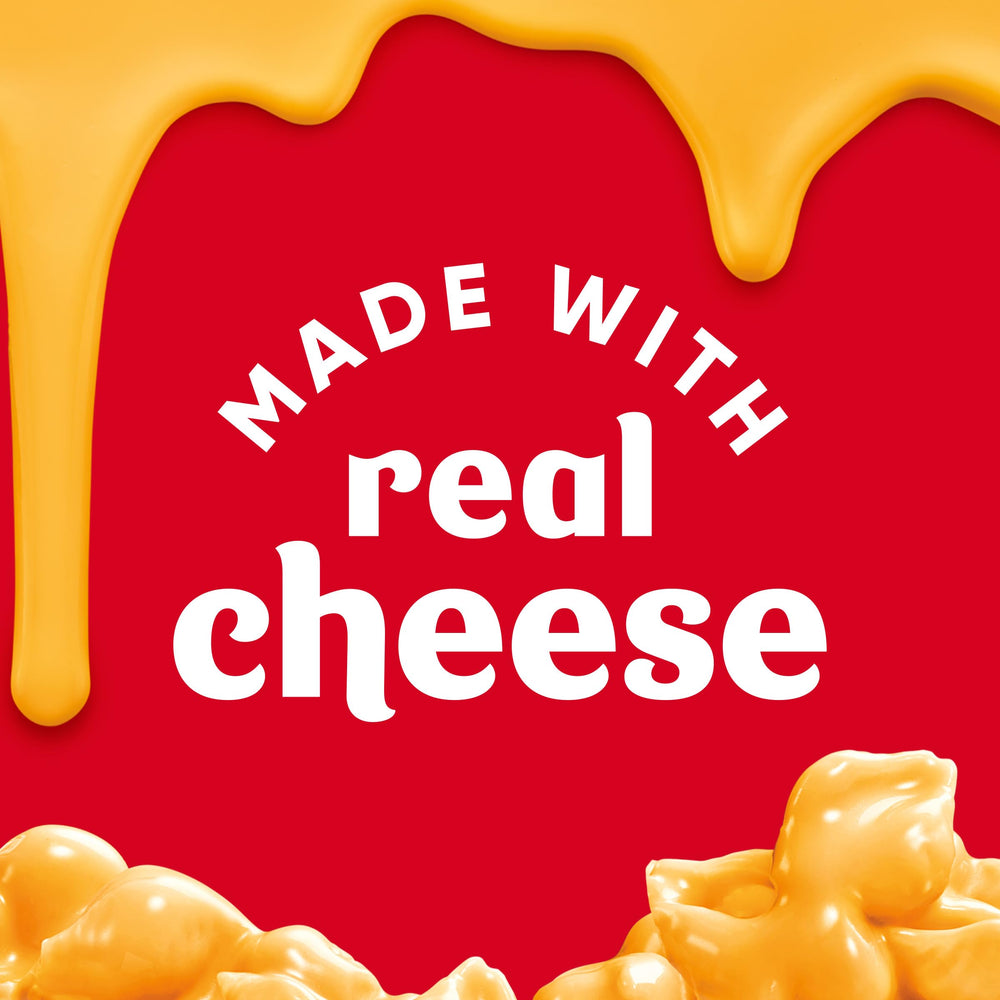 Kids enjoy Velveeta Shells & Cheese on a plate.