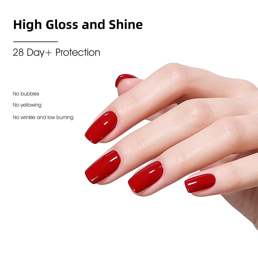 VENALISA no-wipe top coat applied for mess-free shine.