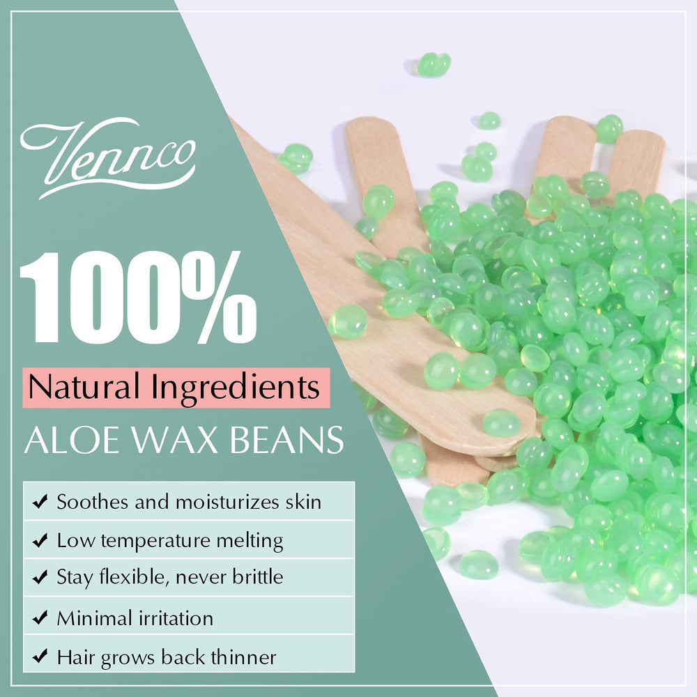 Vennco long-lasting wax results, up to 6–8 weeks