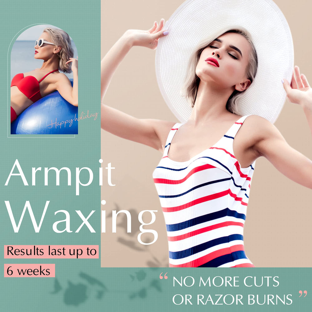 Vennco wax warmer refill sticks included for DIY waxing
