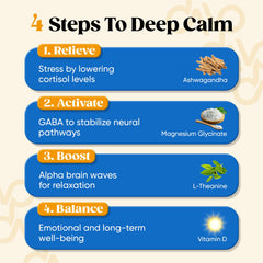 Scoop of Venture Pal Calm Drink Mix ready to blend into a drink.