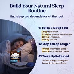 Venture Pal Mushroom Cocoa serving scoop - convenient measure for a mindful bedtime.