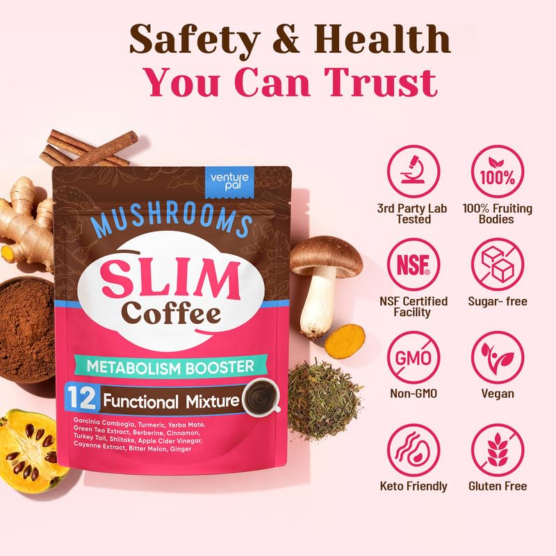 Venture Pal Slim Coffee morning ritual promotes focus and balance.
