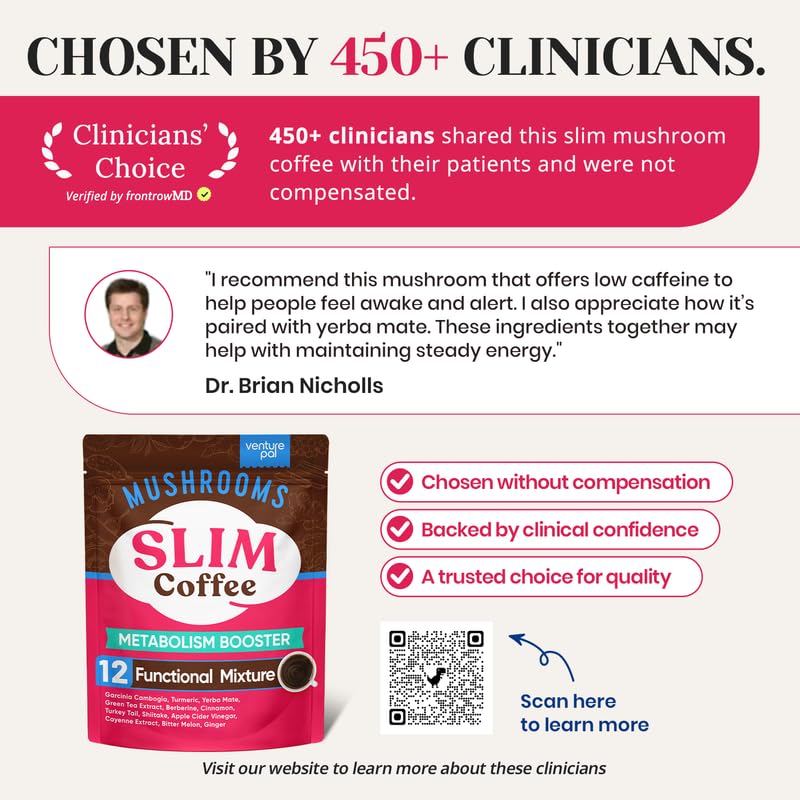 Venture Pal Slim Coffee with Yerba Mate and Green Tea for natural energy.