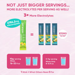 Venture Pal stick-dispense image demonstrating easy one-stick hydration.