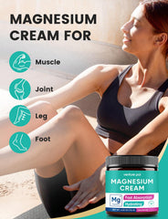 Hand applying Venture Pal Magnesium Cream for hydration