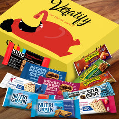 Veratify snack box on-the-go snacks, convenient grab-and-go energy during busy days.