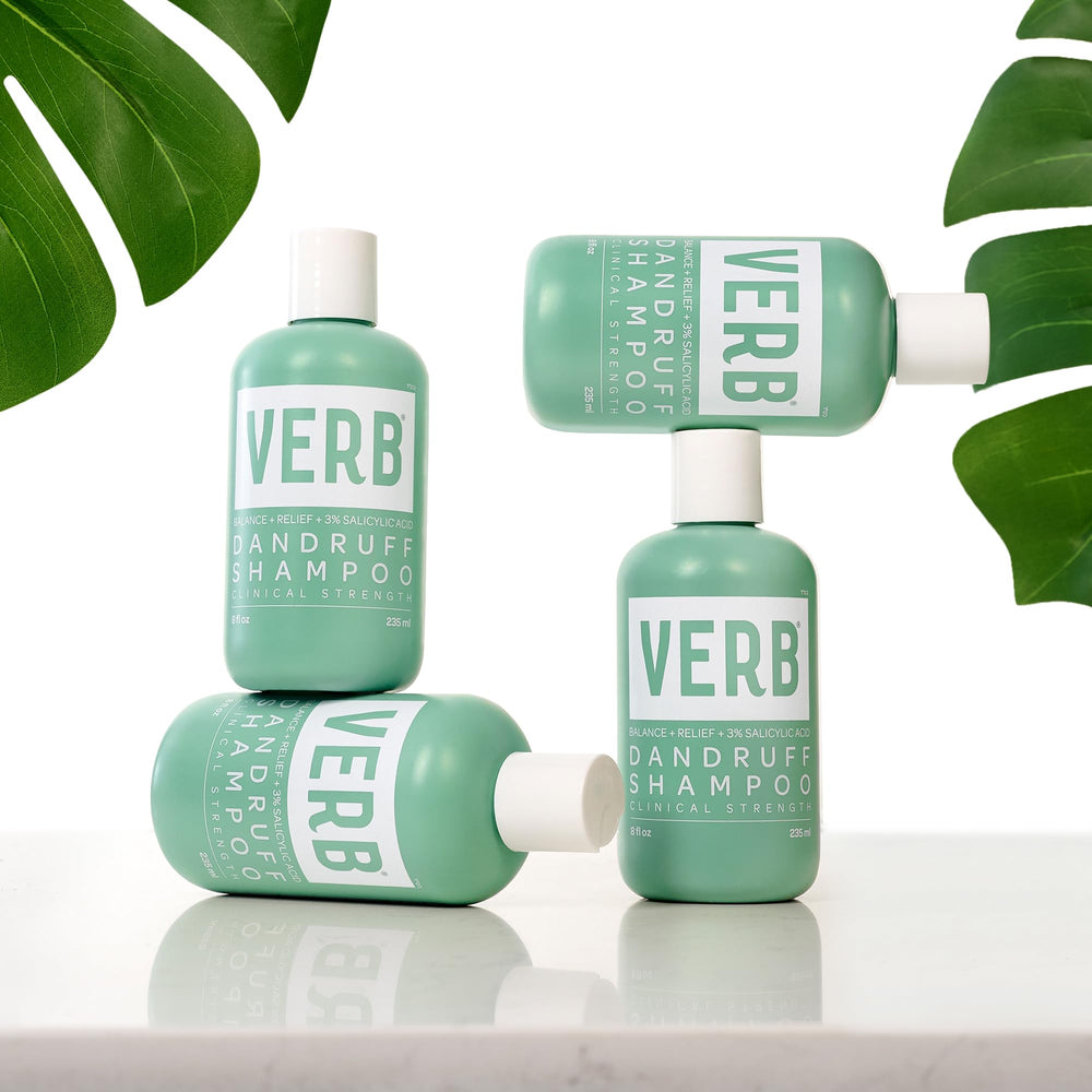 VERB Dandruff Shampoo zinc PCA graphic indicates moisture balance
