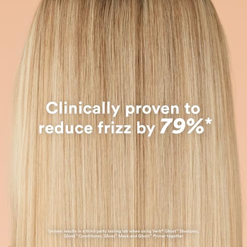 VERB Ghost Conditioner tube front showing lightweight detangling for smooth hair
