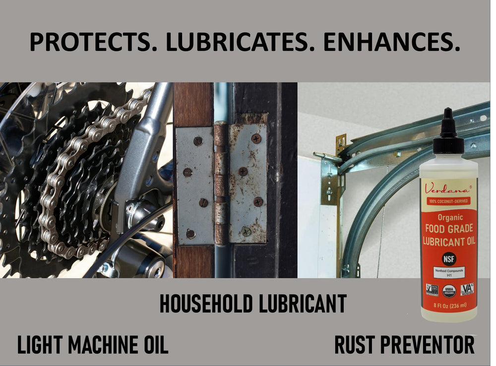 Verdana oil keeps kitchen tools and hardware operating smoothly