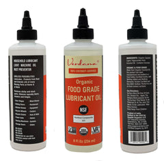Verdana food-grade oil ideal for meat slicers and grinders in use