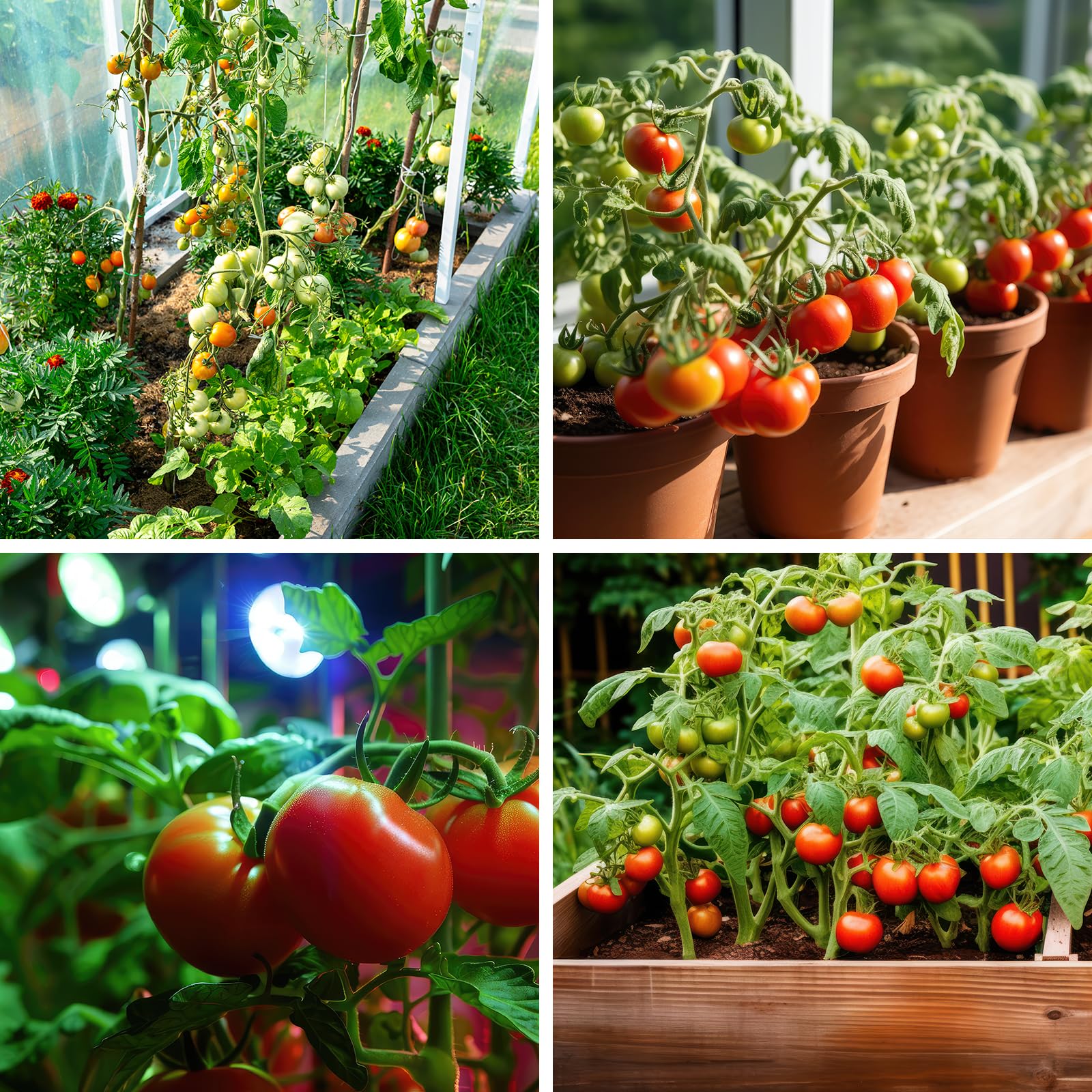 Verdant Vigor hydroponic kit tomato seeds for thriving crops in water-based setups