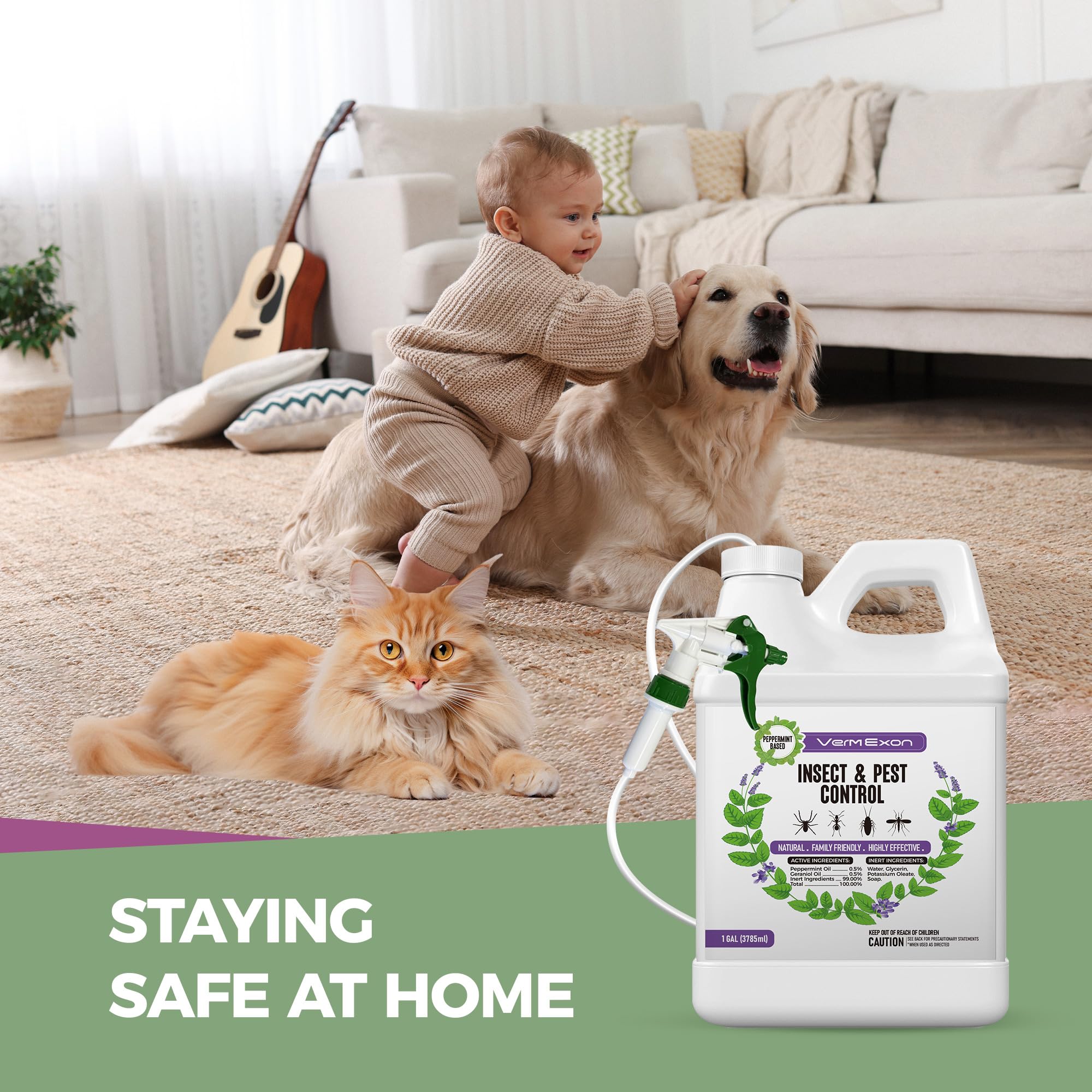 VermExon furniture crevice target ensures no residue on surfaces