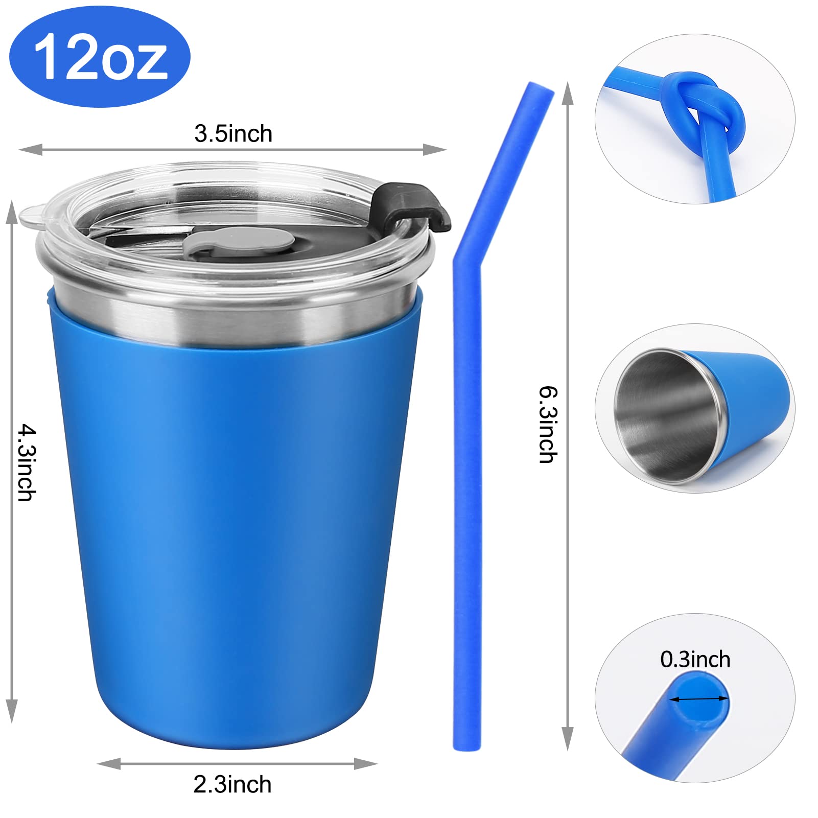 Vermida 18/8 stainless steel tumbler built to resist dents and rust.