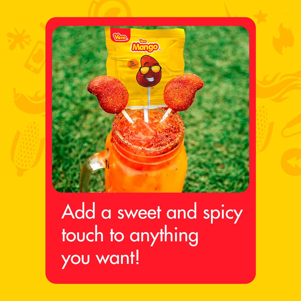 Vero Mango Lollipop is perfect as a pinata filler or party snack.