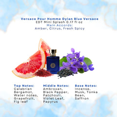 Versace Eau Fraiche mini splash bottle for crisp casual moments.