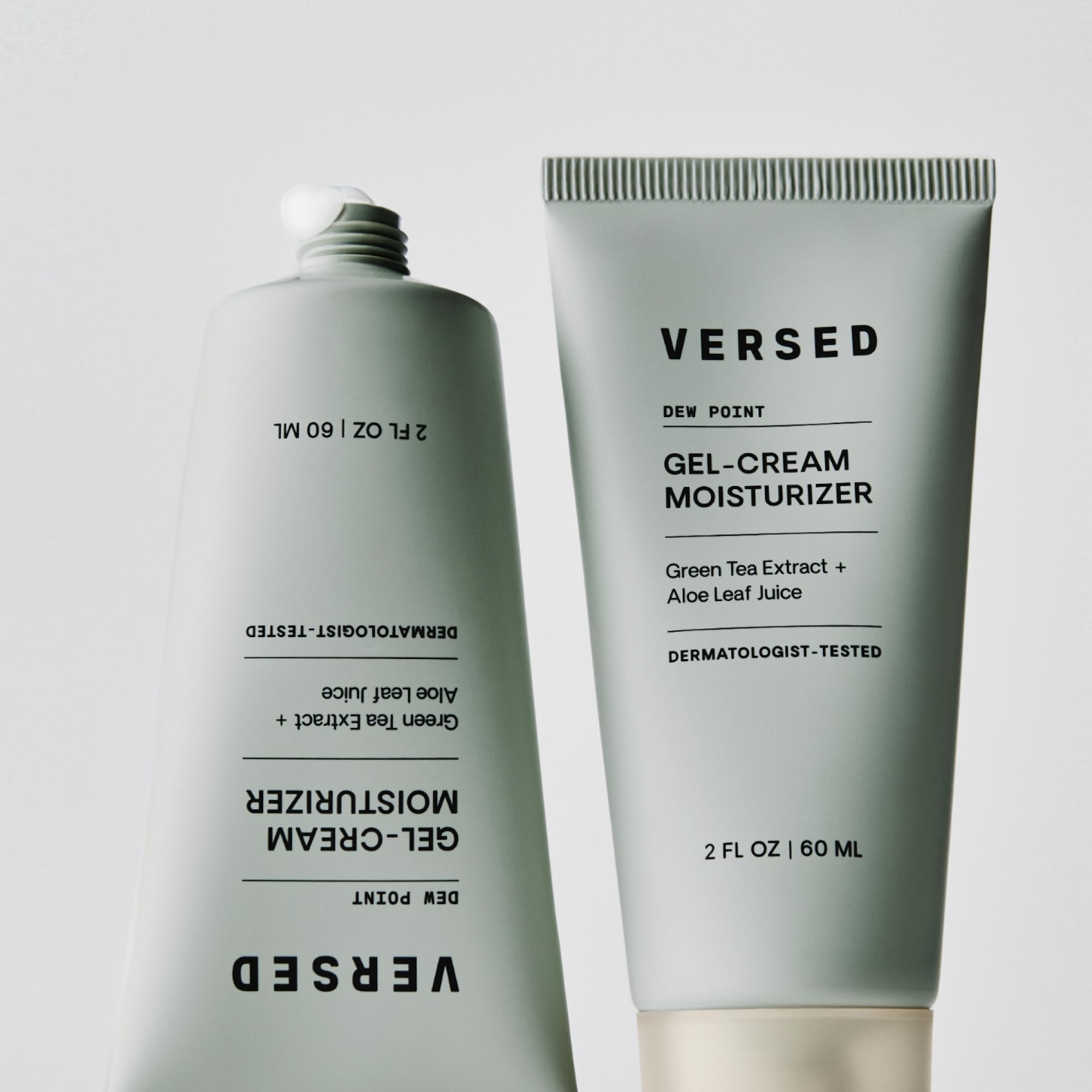 Versed Dew Point 2 oz travel-size bottle ready for use.